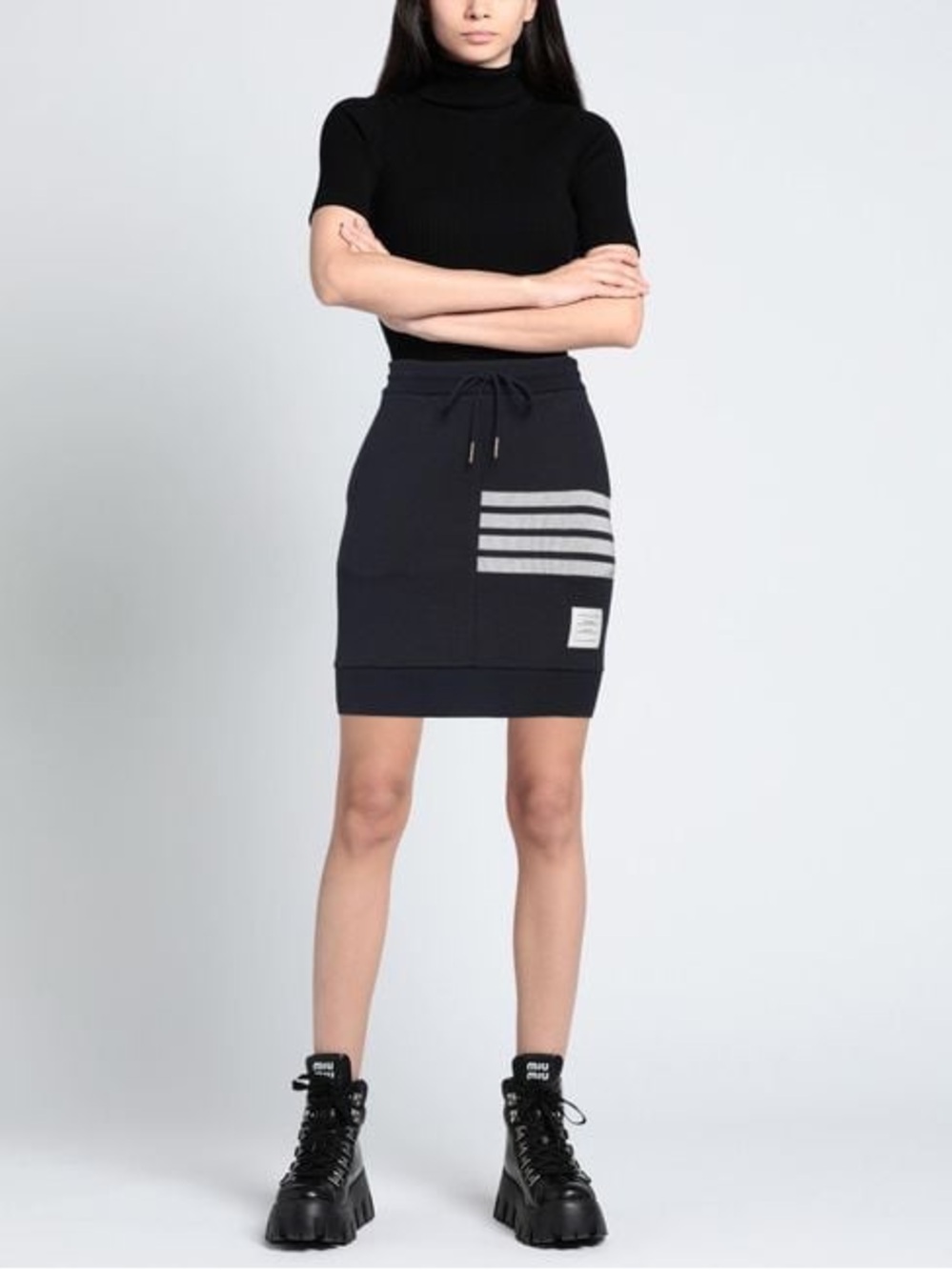 thom browne Women's Blue Mini Skirt size 40/4